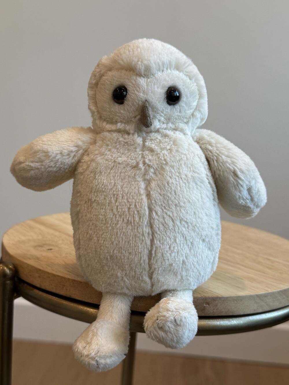 Jellycat Bashful Owl Woodland Babe Small White Plush Stuffie Jelly Cat London